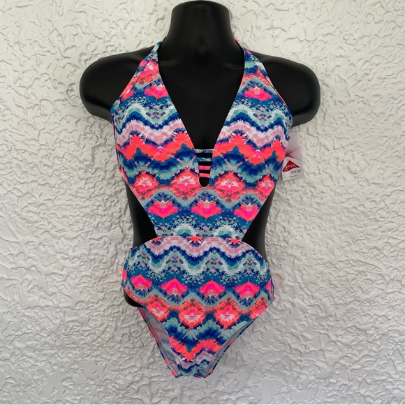 NWT Lascana Cutout Monokini One-Piece Bathing Suit Size 8 - Picture 2 of 9